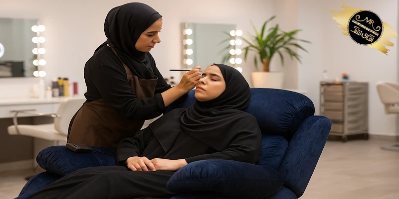 مبل ریلکسی سالن زیبایی و طراحی لاکچری با برند آقای تشک